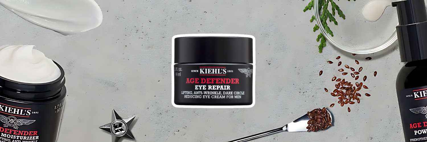 Crema antirid pentru barbati pentru zona ochilor Age Defender Eye Repair, 14, Kiehl's